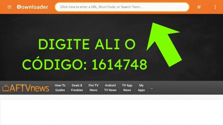 Digite o código