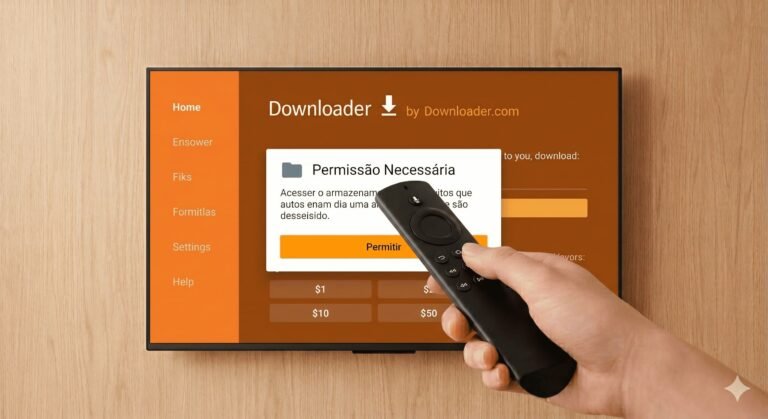 Abra o Downloader